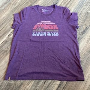 Women’s Purple Size XL Tentree Tee